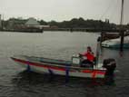 Unser Taucherboot Sigi 1 im Neustädter Hafen